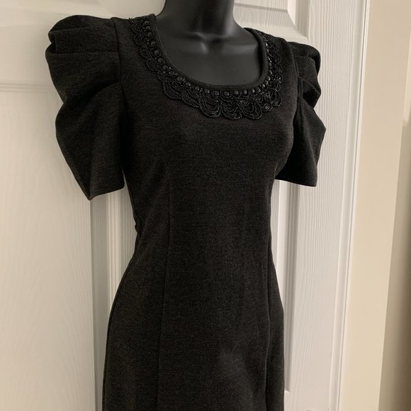 NWOT Forever 21 Dark Gray Dress. - Picture 2 of 16